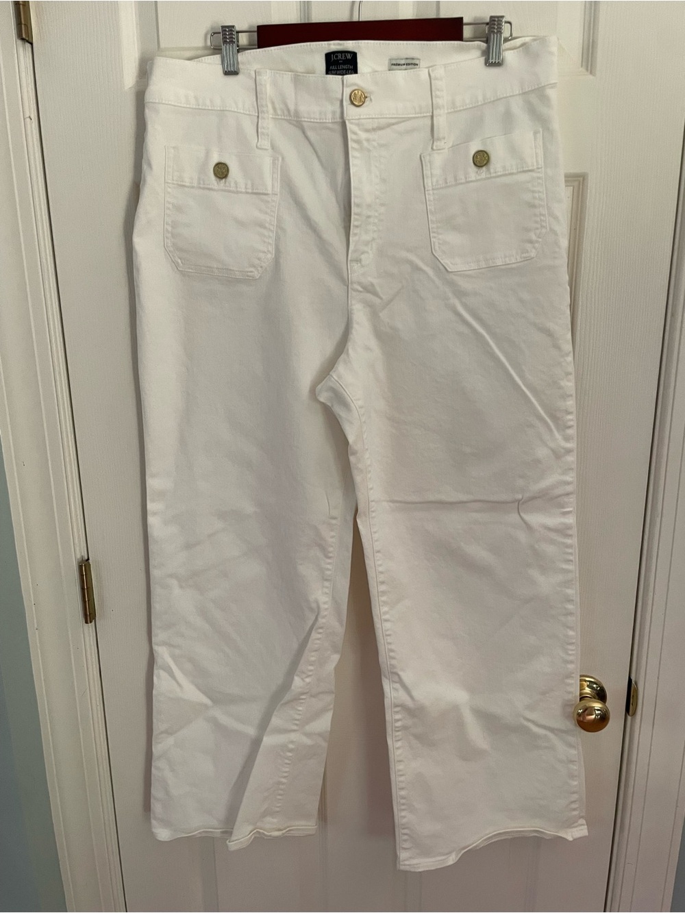 JCrew Women White Jean